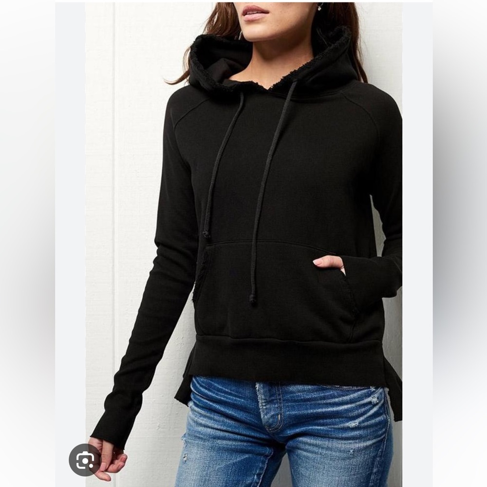 Frank & Eileen Tee Lab Pullover Hoodie in "Blackout" NWOT